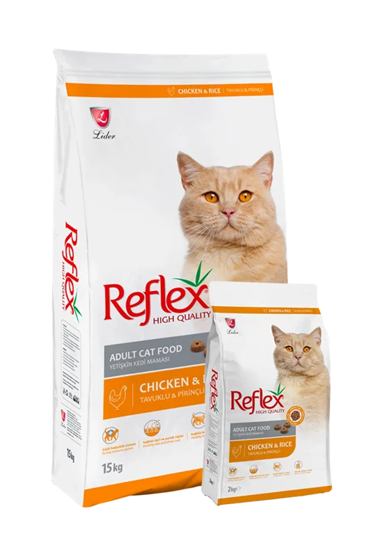 غذای خشک گربه رفلکس reflex Chicken
