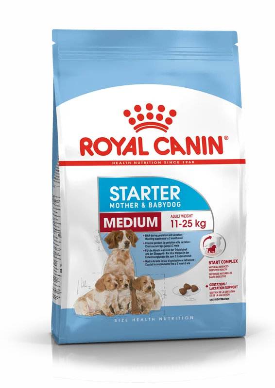 غذای خشک استارتر رویال Royal Canin Medium Starter