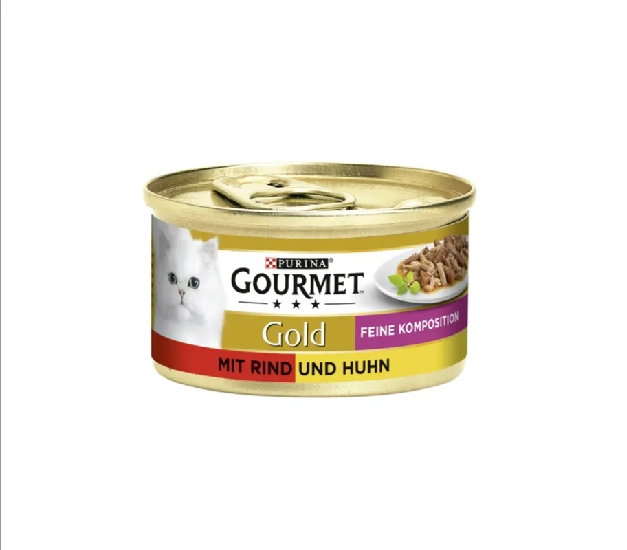کنسرو گربه گرمت گلد gourmet gold