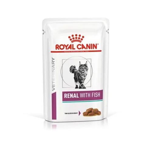 پوچ گربه رویال کنین رنال royal Canin renal with fish