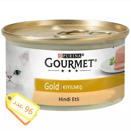 کنسرو گربه گورمت گلد بسته 96 عددی Gourmet Gold