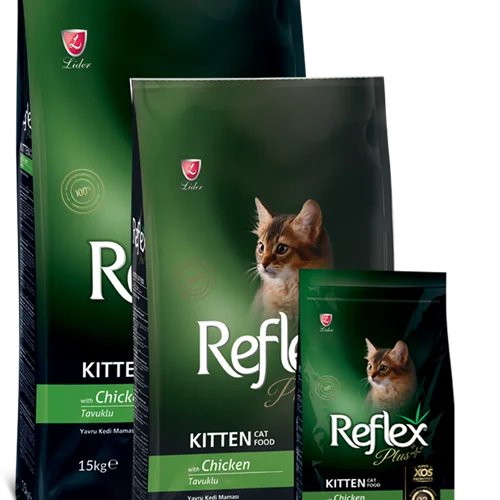 غذای خشک بچه گربه رفلکس پلاس reflex plus