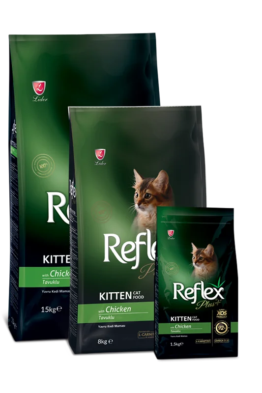 غذای خشک بچه گربه رفلکس پلاس reflex plus