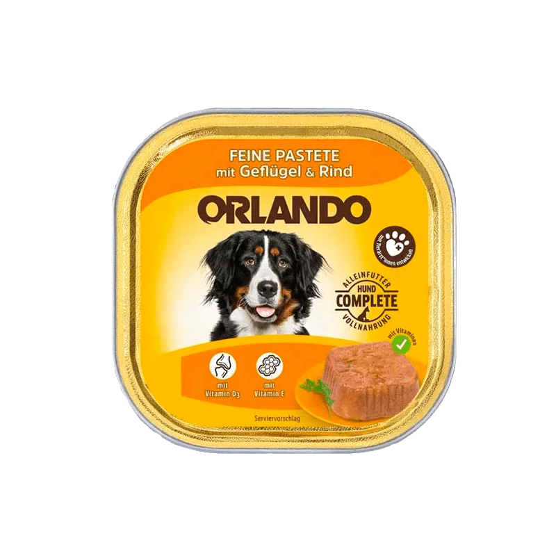 خوراک کاسه ای ووم سگ اورلاندو ORLANDO