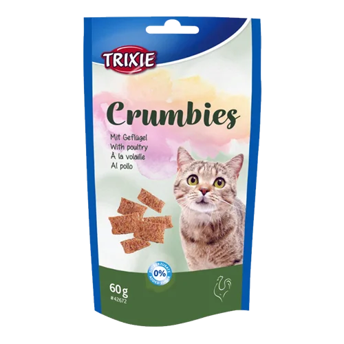 تشویقی بیسکویتی گربه تریکسی مدل Crumbies