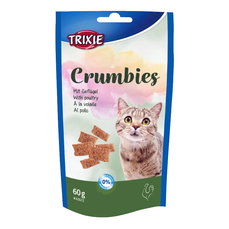 تشویقی بیسکویتی گربه تریکسی مدل Crumbies