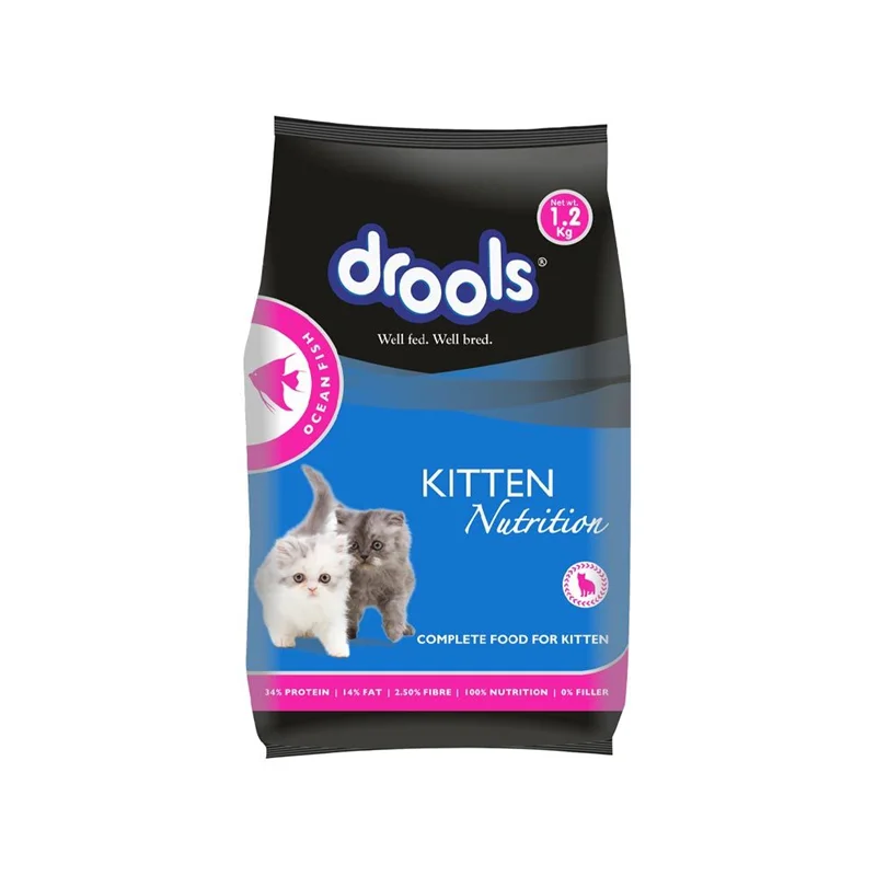 غذای خشک بچه گربه درولز drools