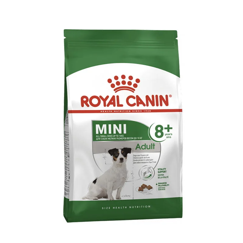 غذای خشک سگ بالای 8 سال رویال کنین Royal Canin Mini Adult +8